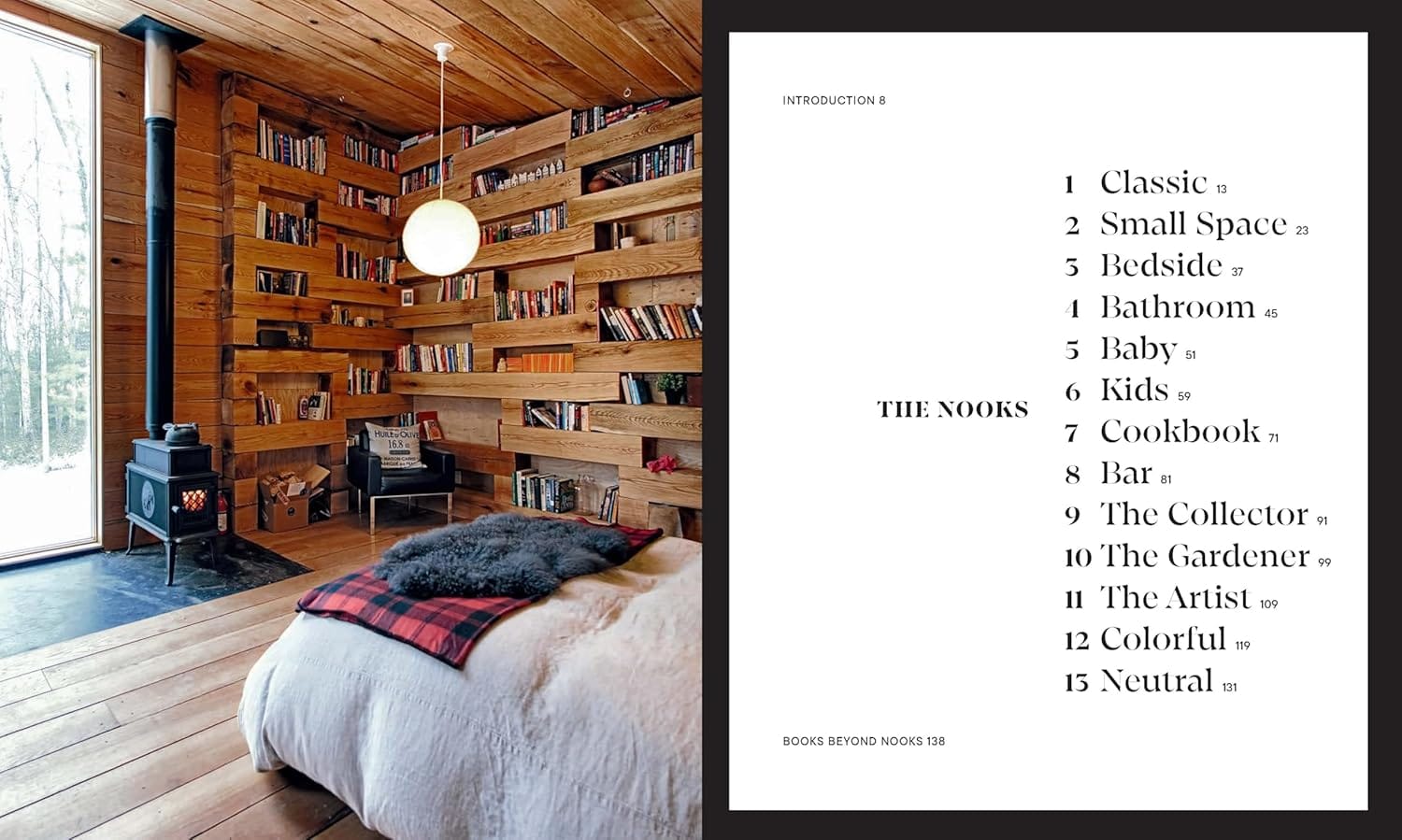 Let's look at book nooks